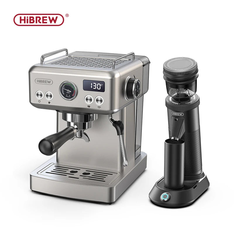 HiBREW Semi Automatic Espresso Coffee Machine Temperature Adjustable H10A