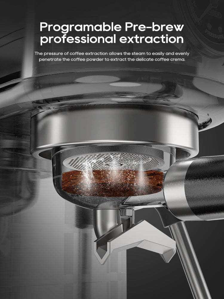 HiBREW H10B 20Bar Semi Automatic Espresso Coffee Machine