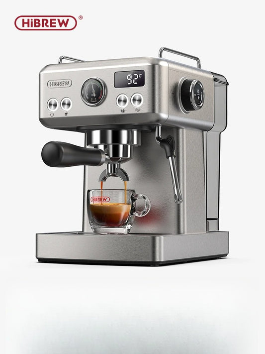 HiBREW Semi Automatic Espresso Coffee Machine Temperature Adjustable H10A